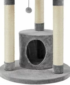 Frisco 59.5-in Heavy Duty Faux Fur Cat Tree & Condo -The Frisco Store 238156 PT5. SY630 V1616074308