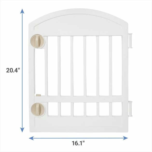 Frisco 8-Panel Plastic Exercise Dog Playpen 5 Frisco 8-Panel Plastic Exercise Dog Playpen - Image 3