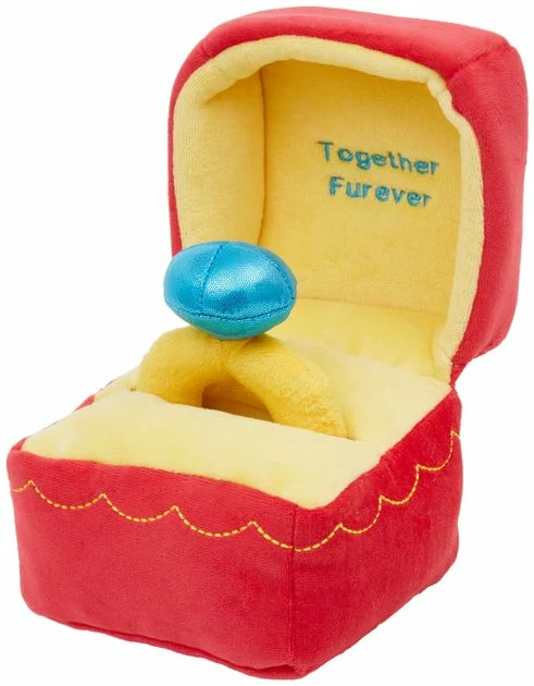 Frisco Together Furever Ring 2-in-1 Plush Squeaky Dog Toy 3 Frisco Together Furever Ring 2-in-1 Plush Squeaky Dog Toy
