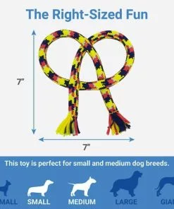 Frisco Pretzel Rope Dog Toy 6 Frisco Pretzel Rope Dog Toy -The Frisco Store 242141 PT1. SY630 V1605629206