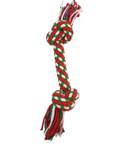 Frisco Double Knot Tri-Color Rope Dog Toy