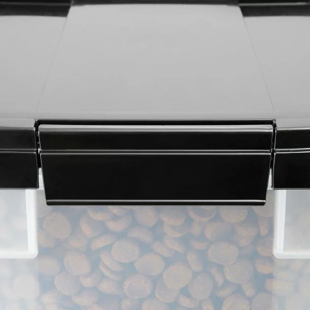 Frisco Airtight Food Storage Container, Clear/Black 8 Frisco Airtight Food Storage Container, Clear/Black - Image 6