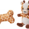 Frisco Giraffe Plush Multipack Puppy Toy, 2 count -The Frisco Store 245914 MAIN. SY630 V1607371668