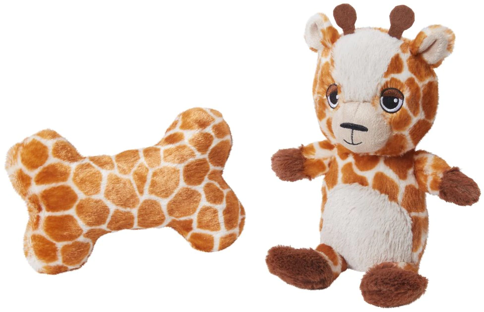 Frisco Giraffe Plush Multipack Puppy Toy, 2 count 3 Frisco Giraffe Plush Multipack Puppy Toy, 2 count