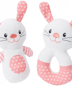 Frisco Bunny Plush Multipack Puppy Toy, 2 count