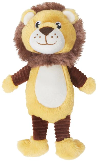 Frisco Lion Plush Squeaky Dog Toy 3 Frisco Lion Plush Squeaky Dog Toy