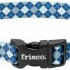 Frisco Blue Argyle Dog Collar 2 Frisco Blue Argyle Dog Collar -The Frisco Store 247017 MAIN. SY630 V1606816058