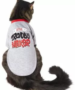 Frisco Little Trouble Maker Dog & Cat T-Shirt -The Frisco Store 248638 PT2. SY630 V1644959796