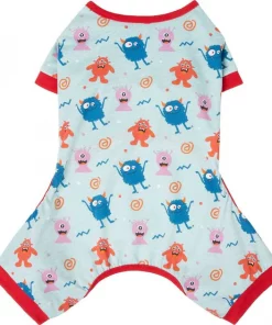 Frisco Little Monsters Dog & Cat Jersey PJs