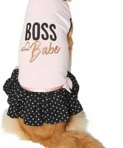 Frisco Boss Babe Dog & Cat Dress -The Frisco Store 248673 PT2. SY630 V1633065416