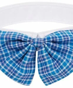 Frisco Plaid Dog & Cat Bow Tie, Blue 8 Frisco Plaid Dog & Cat Bow Tie, Blue -The Frisco Store 248727 PT3. SY630 V1614363994