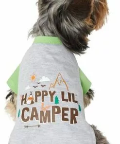 Frisco Happy Lil' Camper Dog & Cat T-Shirt