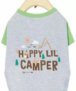 Frisco Happy Lil' Camper Dog & Cat T-Shirt -The Frisco Store 248789 PT3. SY630 V1613669241