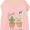 Frisco Sweet But Prickly Dog & Cat T-Shirt 2 Frisco Sweet But Prickly Dog & Cat T-Shirt -The Frisco Store 248814 MAIN. SY630 V1624605170