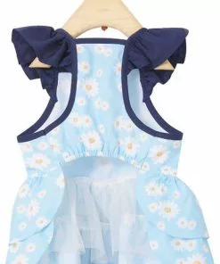 Frisco Blue Daisies Dog & Cat Dress -The Frisco Store 249044 PT4. SY630 V1644452211