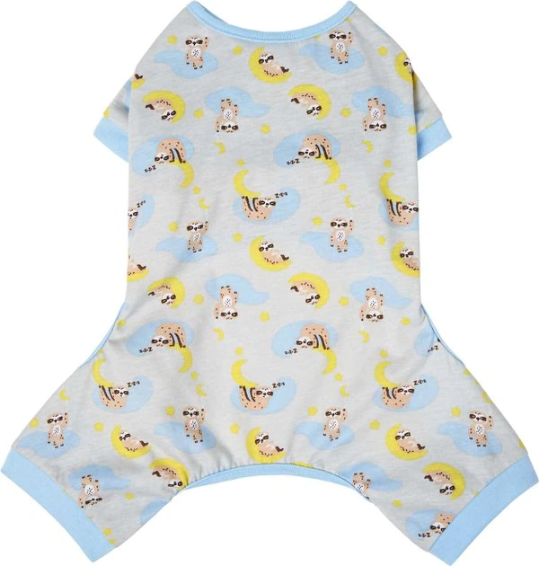 Frisco Sleepy Sloths Dog & Cat Jersey PJs 3 Frisco Sleepy Sloths Dog & Cat Jersey PJs