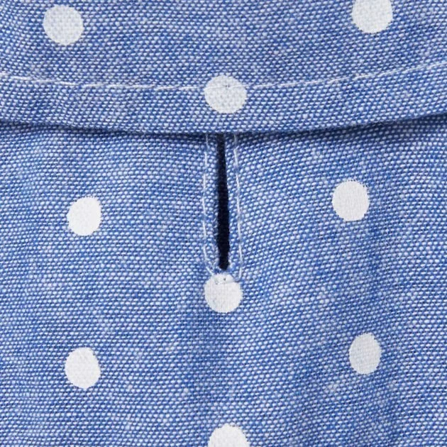 Frisco Polka Dot Chambray Dog & Cat Button Up Shirt 7 Frisco Polka Dot Chambray Dog & Cat Button Up Shirt - Image 5