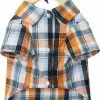 Frisco Plaid Dog & Cat Button Up Shirt -The Frisco Store 249173 MAIN. SY630 V1624596159
