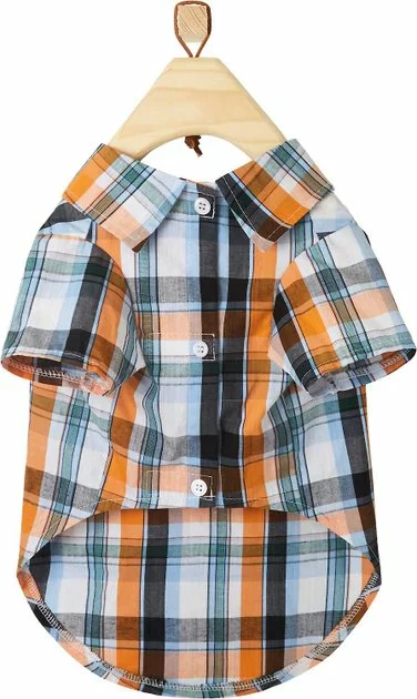 Frisco Plaid Dog & Cat Button Up Shirt 3 Frisco Plaid Dog & Cat Button Up Shirt
