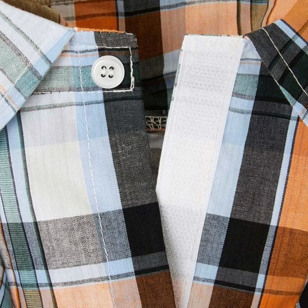 Frisco Plaid Dog & Cat Button Up Shirt 8 Frisco Plaid Dog & Cat Button Up Shirt - Image 6