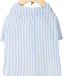 Frisco Striped Lightweight Dog & Cat Button Up Shirt -The Frisco Store 249187 PT3. SY630 V1624602175