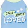 Frisco Rescued, Adopted, Loved Dog & Cat T-Shirt, Blue 2 Frisco Rescued, Adopted, Loved Dog & Cat T-Shirt, Blue -The Frisco Store 249195 MAIN. SY630 V1624603961