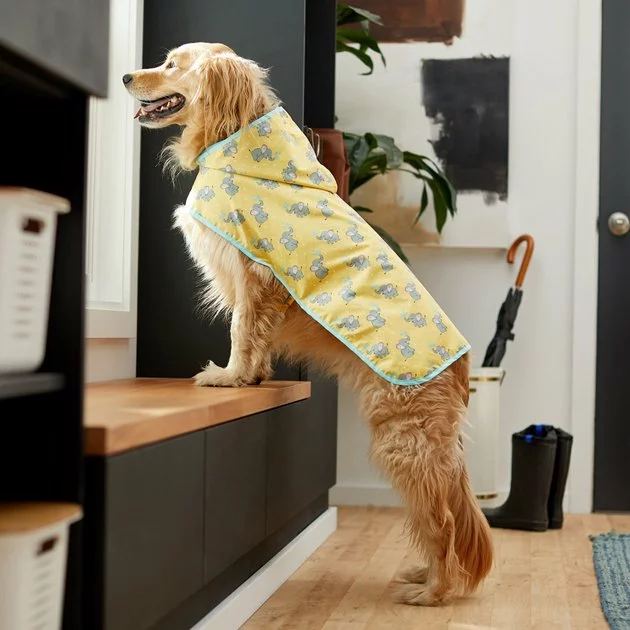 Frisco Elephants Dog Raincoat 9 Frisco Elephants Dog Raincoat - Image 7