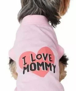 Frisco I Love Mommy Dog & Cat T-Shirt, Pink 11 Frisco I Love Mommy Dog & Cat T-Shirt, Pink -The Frisco Store 249270 PT2. SY630 V1624603364