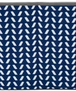 Frisco Rectangle Collapsible Pet Toy Storage Bin, Navy Herringbone -The Frisco Store 250574 PT5. SY630 V1615572205