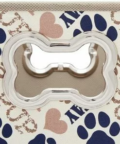 Frisco Rectangle Collapsible Pet Toy Storage Bin, Tan Novelty Paws -The Frisco Store 250581 PT4. SY630 V1613773895