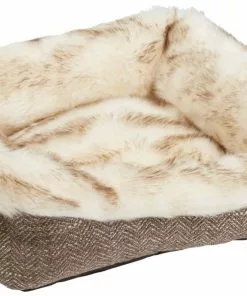 Frisco Fur Cuffed Rectangle Cuddler Cat & Dog Bolster Bed 9 Frisco Fur Cuffed Rectangle Cuddler Cat & Dog Bolster Bed -The Frisco Store 251910 PT2. SY630 V1615524539