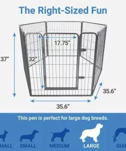 Frisco Ultimate Heavy Duty Steel Metal Playpen 10 Frisco Ultimate Heavy Duty Steel Metal Playpen -The Frisco Store 252034 PT1. SY630 V1615471293