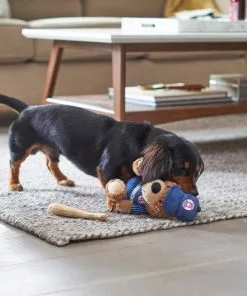 Frisco Baseball Bear Plush Squeaky Dog Toy, Blue 9 Frisco Baseball Bear Plush Squeaky Dog Toy, Blue -The Frisco Store 252742 PT5. SY630 V1615814553