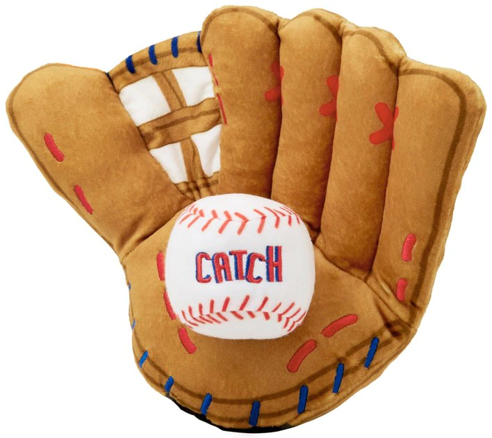 Frisco Baseball 2-in-1 Mit & Ball Dog Toy 3 Frisco Baseball 2-in-1 Mit & Ball Dog Toy