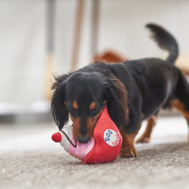 Frisco Baseball Cup of Icecream Plush Dog Toy 5 Frisco Baseball Cup of Icecream Plush Dog Toy - Image 3