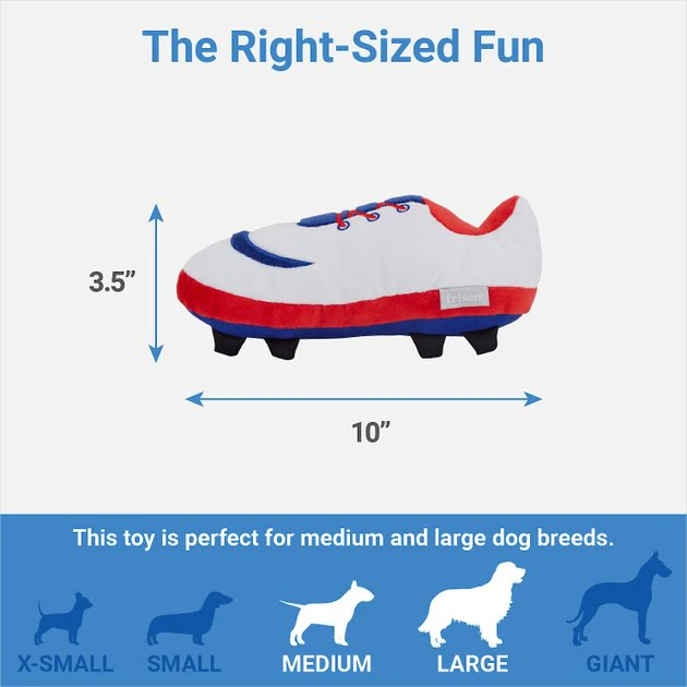 Frisco Baseball Cleat Latex Dog Toy 4 Frisco Baseball Cleat Latex Dog Toy - Image 2