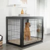 Frisco Double Door Furniture Style Dog Crate, Black 1 Frisco Double Door Furniture Style Dog Crate, Black -The Frisco Store 253027 MAIN. SY630 V1635345885