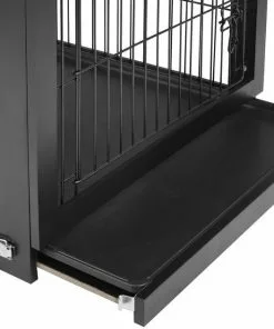 Frisco Double Door Furniture Style Dog Crate, Black -The Frisco Store 253027 PT4. SY630 V1635345853