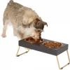 Frisco Copper Stainless Steel Elevated Foldable Double Dog & Cat Bowls 1 Frisco Copper Stainless Steel Elevated Foldable Double Dog & Cat Bowls -The Frisco Store 253059 MAIN. SY630 V1616073607