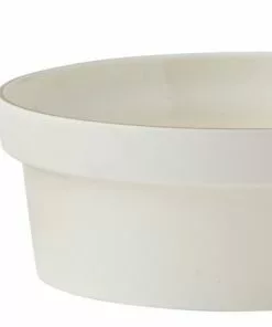 Frisco Gold Trim Melamine Dog & Cat Bowl, Cream -The Frisco Store 253062 PT6. SY630 V1616595537
