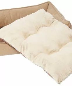 Frisco Faux Felt Flange Edge Bolster Cat & Dog Bed -The Frisco Store 255164 PT2. SY630 V1616011920
