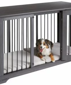 Frisco "Broadway" Dog Crate Credenza & Mat Kit -The Frisco Store 255324 PT3. SY630 V1617037404