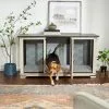 Frisco "Denver" Dog Crate Credenza & Mat Kit -The Frisco Store 255326 MAIN. SY630 V1617136902