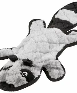 Frisco Flat Plush Squeaking Alligator Dog Toy, Medium & Frisco Flat Plush Squeaking Raccoon Dog Toy, Medium -The Frisco Store 255471 PT3. SY630 V1602691593