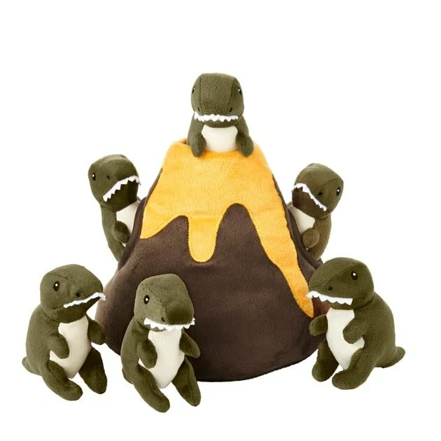 Frisco||True Chews Frisco Hide & Seek Plush Volcano Puzzle Dog Toy & True Chews Chicken Bacon Recipe Dog Treats 4 Frisco||True Chews Frisco Hide & Seek Plush Volcano Puzzle Dog Toy & True Chews Chicken Bacon Recipe Dog Treats - Image 2