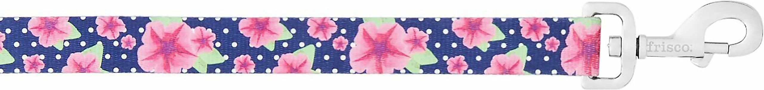 Frisco Midnight Floral Dog Leash & Frisco Midnight Floral Dog Collar 4 Frisco Midnight Floral Dog Leash & Frisco Midnight Floral Dog Collar - Image 2