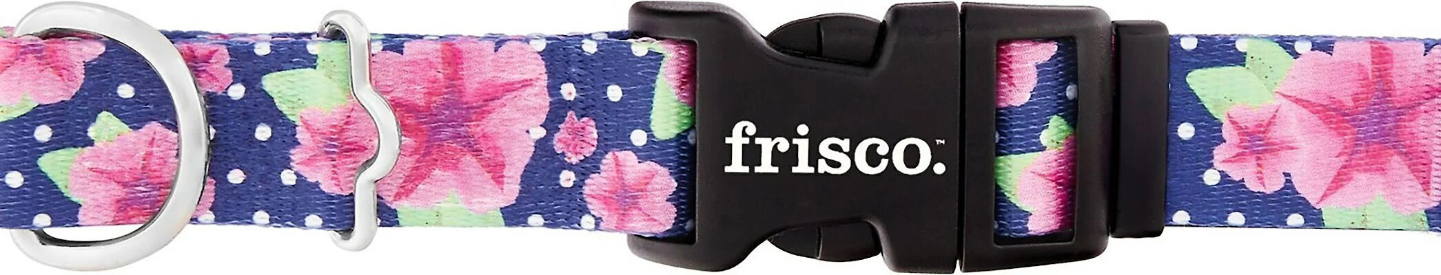 Frisco Midnight Floral Dog Leash & Frisco Midnight Floral Dog Collar 6 Frisco Midnight Floral Dog Leash & Frisco Midnight Floral Dog Collar - Image 4