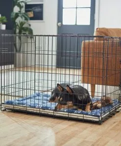 Frisco Plush Tri-fold Arrow Print Dog Crate Mat -The Frisco Store 255995 PT5. SY630 V1616121346