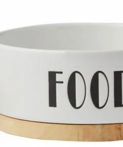 Frisco Ceramic Food Dog & Cat Bowl with Wood Base 15 Frisco Ceramic Food Dog & Cat Bowl with Wood Base -The Frisco Store 256042 PT7. SY630 V1615310805 scaled