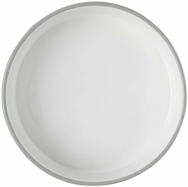 Frisco Bones Non-skid Ceramic Dog & Cat Bowl, Gray 7 Frisco Bones Non-skid Ceramic Dog & Cat Bowl, Gray - Image 5